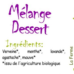 Mélange dessert