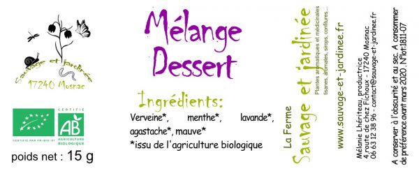 Mélange dessert